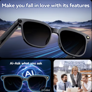 Camera Glasses, AI Smart Glasses with Real-Time Translation
