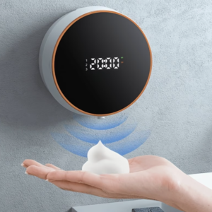 pc Round Wall-Mounted Automatic Sensor Liquid Dispenser.